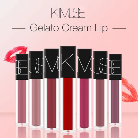 KIMUSE Makeup Matte Smooth Lipstick Liquid Waterproof Lips Cosmetic