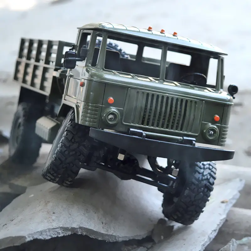 Truck child remote control RC four wheel drive off-road climbing military electric model toy car naughty dragon