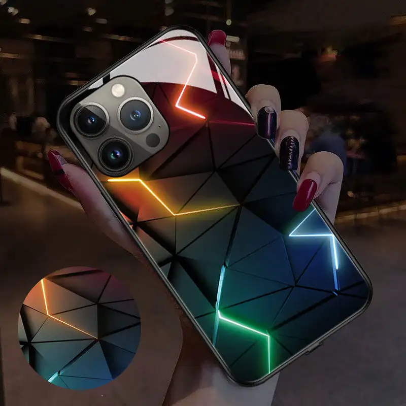 Science And Technology Mechanical Design Luminous Mobile Phone Case