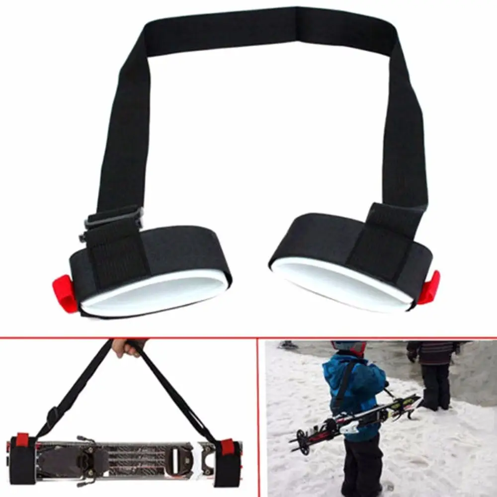 Adjustable Skiing Pole Shoulder Hand Carrier Lash