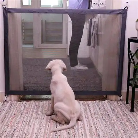 Portable Folding Pet Separation Barrier Dog Obstacle