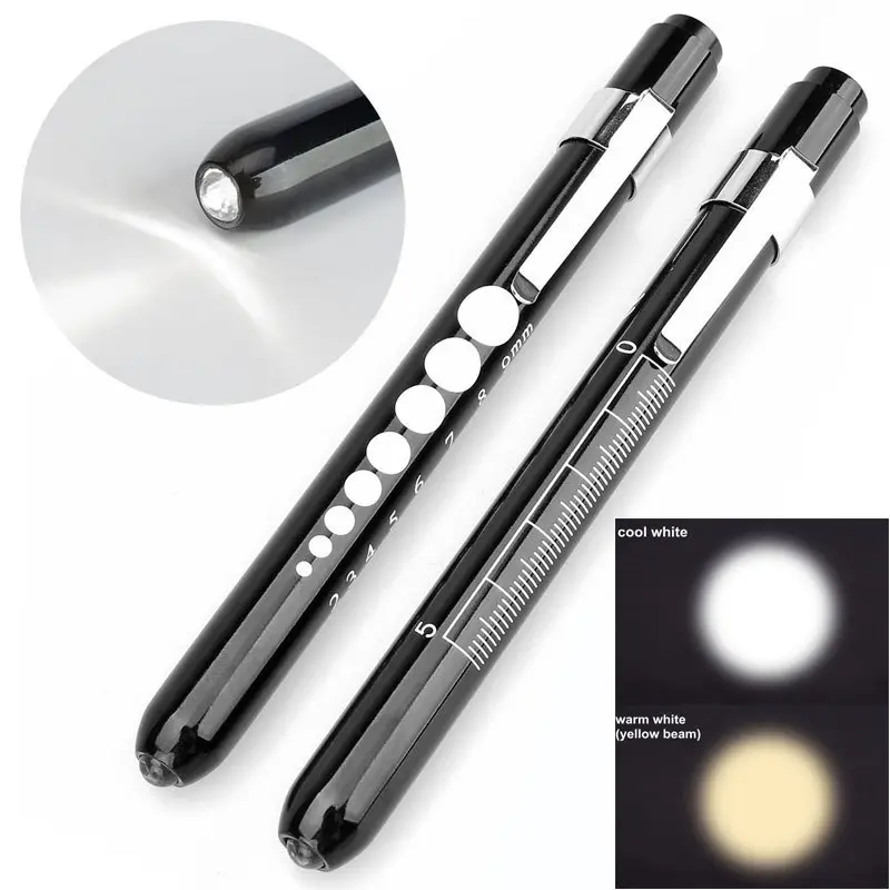 Multi Colors Medical Penlight First Aid LED White or