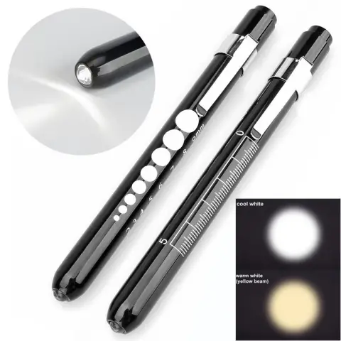 Multi Colors Medical Penlight First Aid LED White or