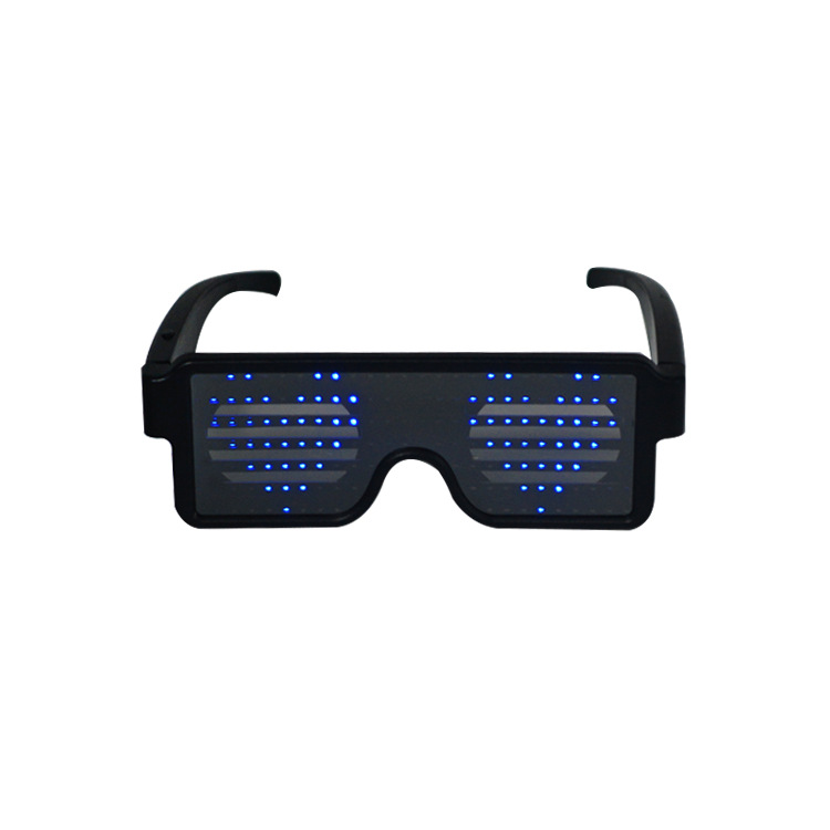Led Luminous New Holiday Multi-function Display Glasses