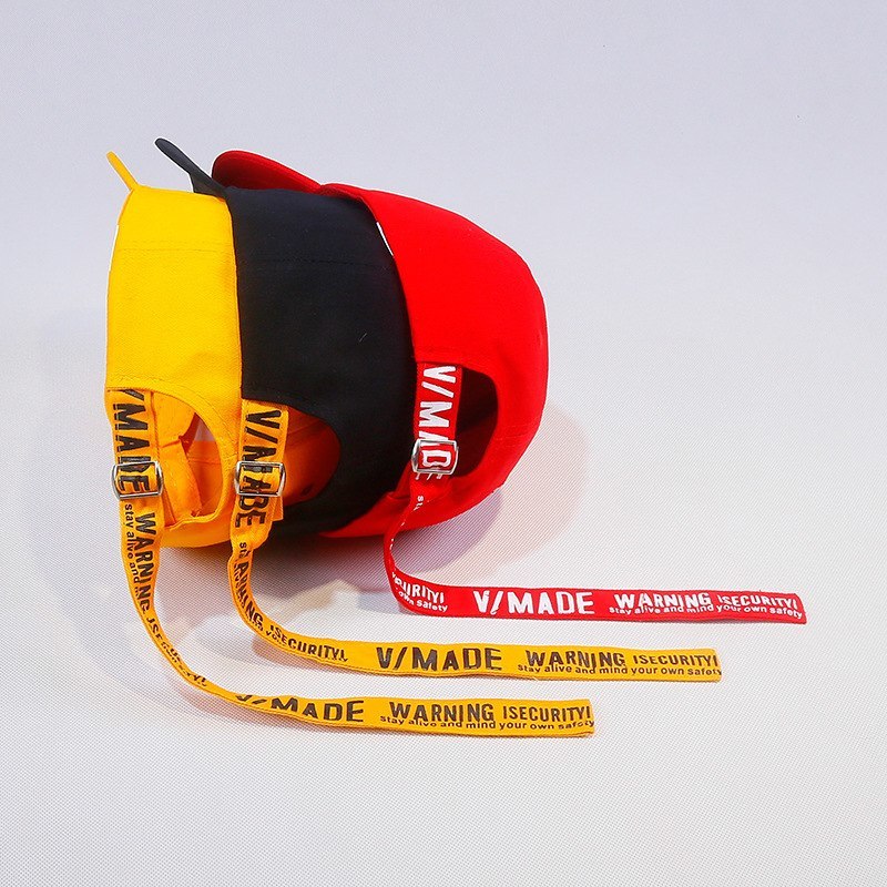 Korean Version Of The English Letter Long Strap Baseball Male Summer Trend Duck  Female Trip Sun Hat Couple