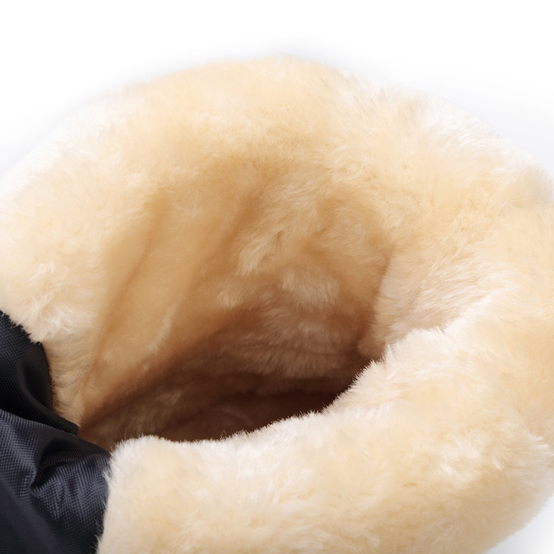 Snowflake high boots thick super soft fluffy snow boots