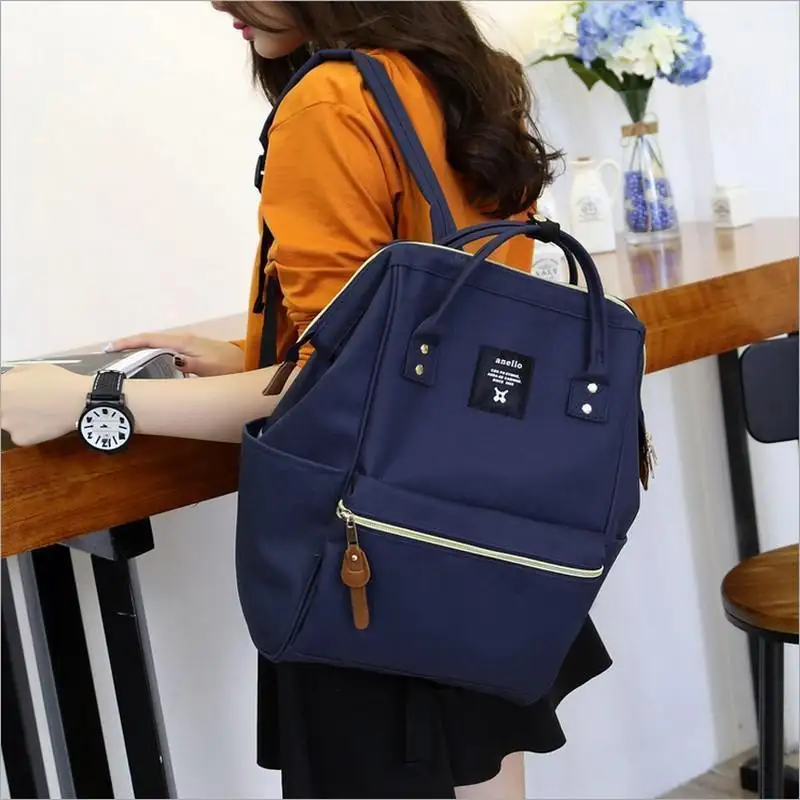 Women Backpack Casual Daypacks Brand Design Zipper Female School