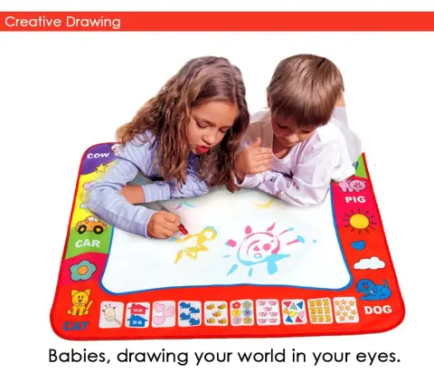 80 X 60cm Baby Kids Add Water with Magic
