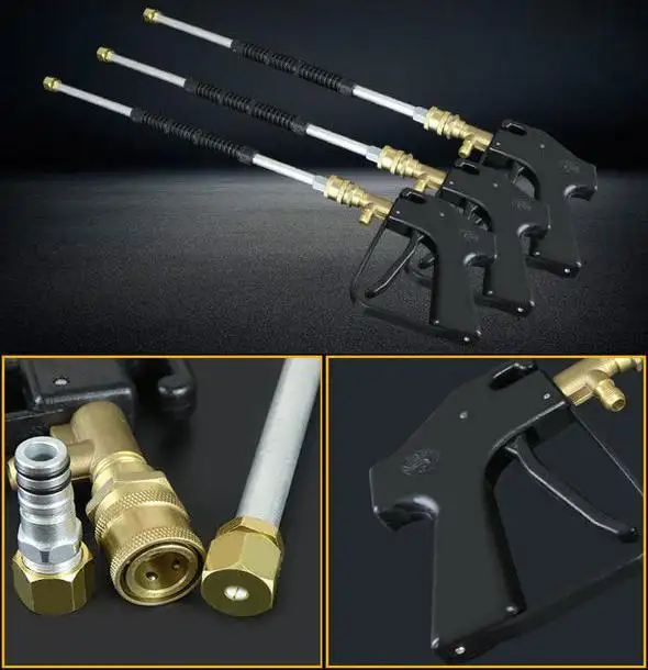 High pressure water gun copper long head