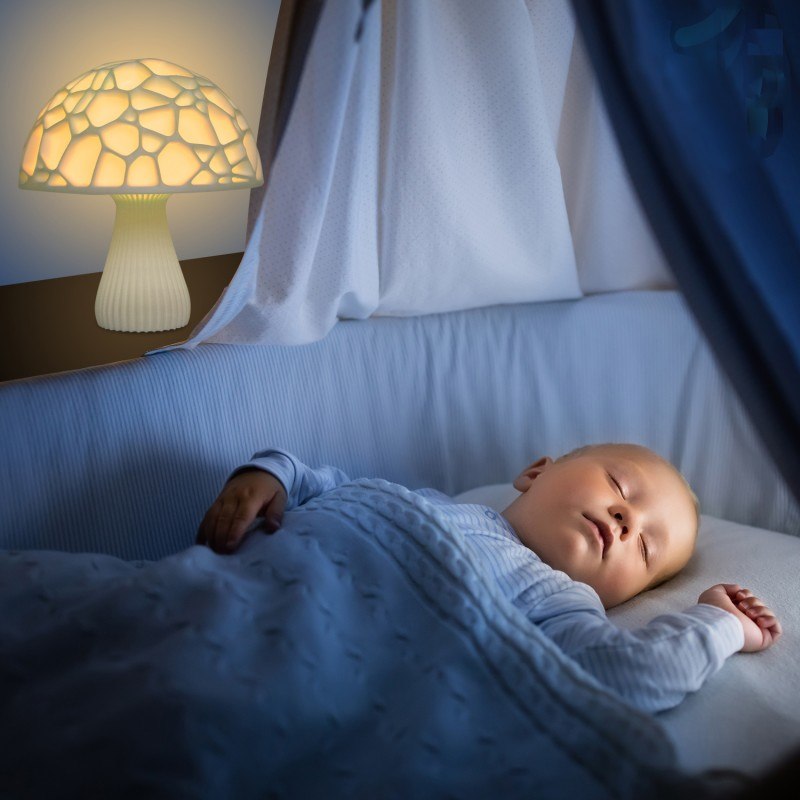 Rechargeable LED Mushroom Lamp