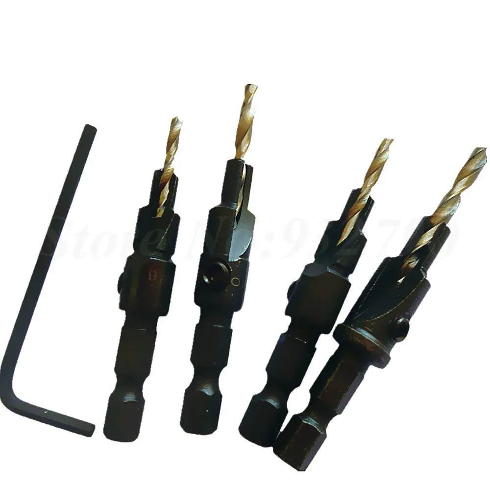 Hss Countersink Drill Bits 1 4 Quick
