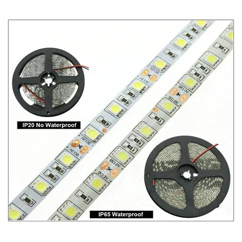 LED Light Strips Highlight 60 Light Beads Epoxy Waterproof Soft Strips - Image 3