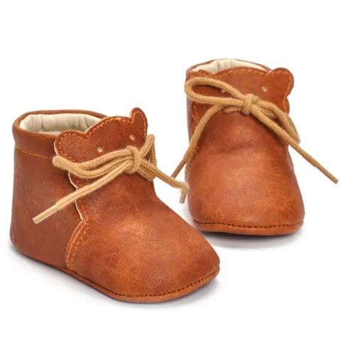 Bear Baby Shoes Autumn Babyshoes Toddler Soft Bottom 0-1