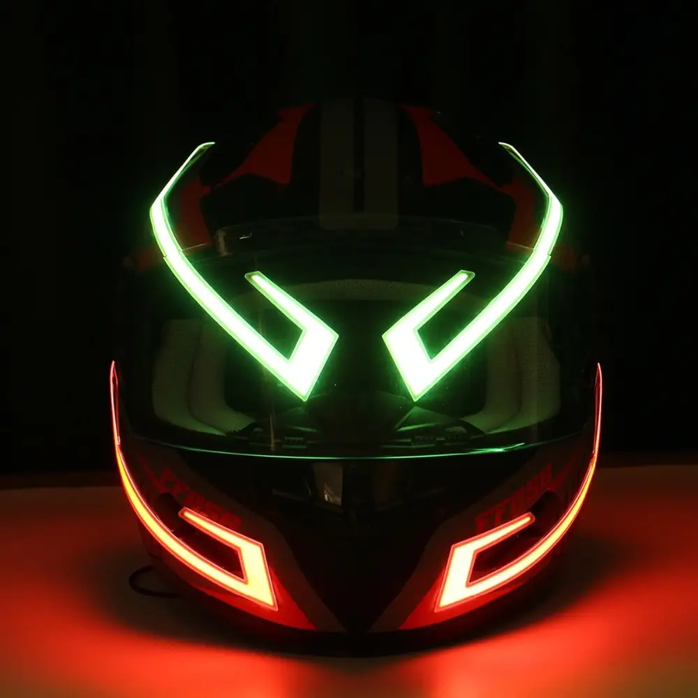 Motorcycle Helmet EL Cold Light Strip Night