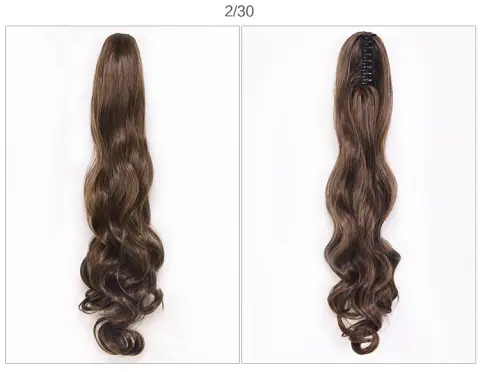 Wig Ponytail Female Claw Clip Curly Hair Wig