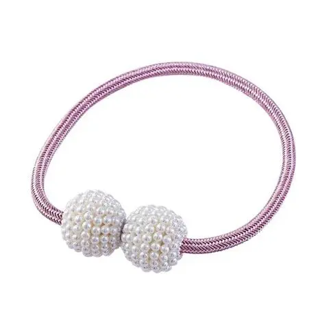 Magnetic Curtain Tiebacks Pearl Beads – image 2