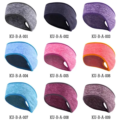 Winter Running Horsetail Hole Earmuffs Windproof and Cold