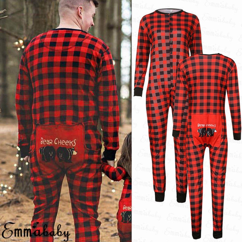 Kiss My Bear Cheeks Pajamas Father L - Shop at LoveMi