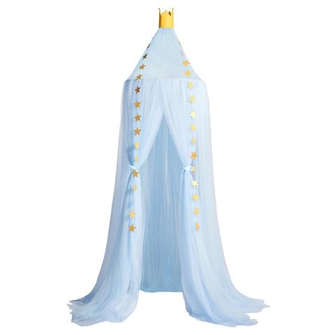 Children's Mosquito Net Baby Crown Army Mesh Bed Tent Tent   Star Ornaments 7