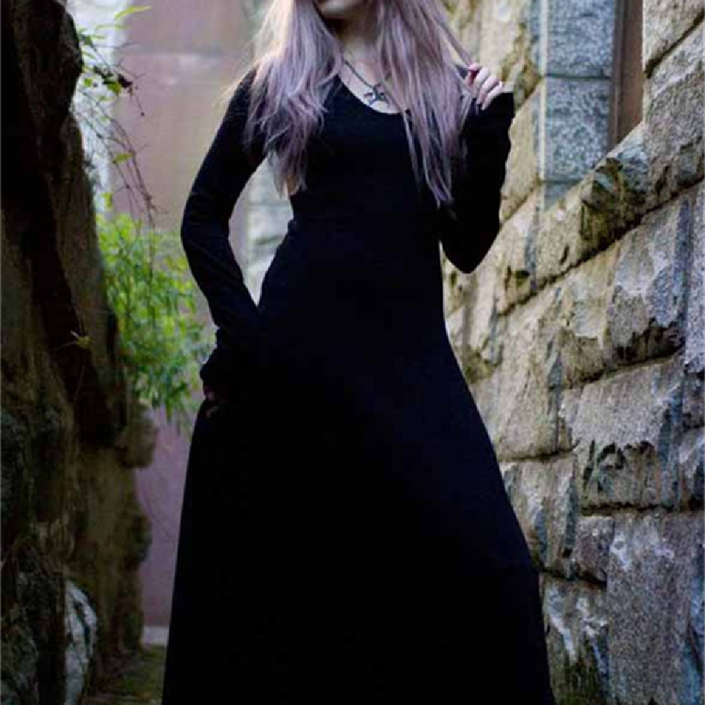 Women's Faith Gothic Long Sleeve Dress