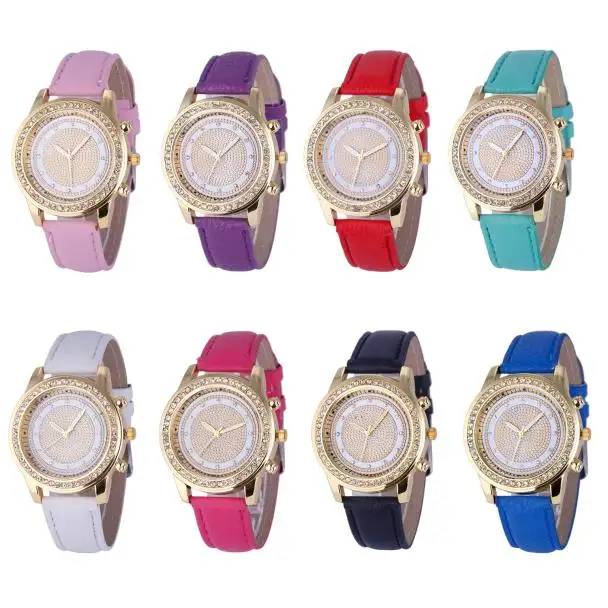 New Women Bracelet Wristwatch Ladies Crystal Geneva Watches Fashion