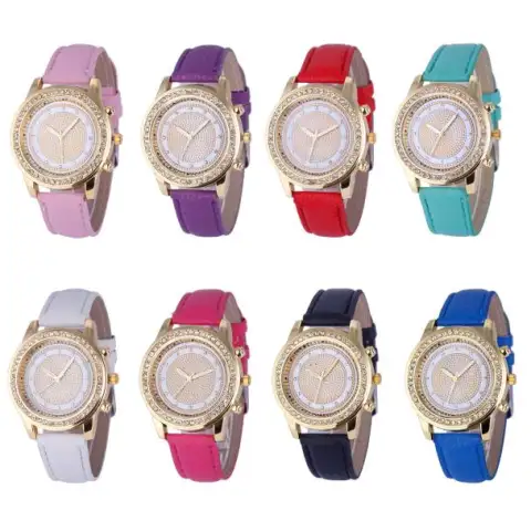 New Women Bracelet Wristwatch Ladies Crystal Geneva Watches Fashion