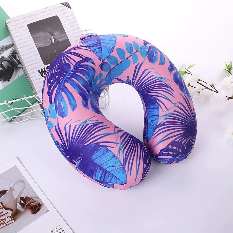 Pattern Printed Memory Foam U Shaped Travel