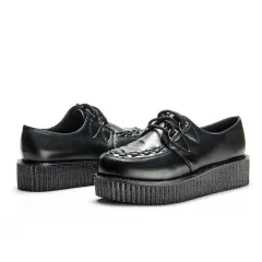 Fujin Brand Star Leather autumn Creepers loafers plus size 35-41 women Shoes ladies platform shoes Women Flats Female - 2-40 - View 1