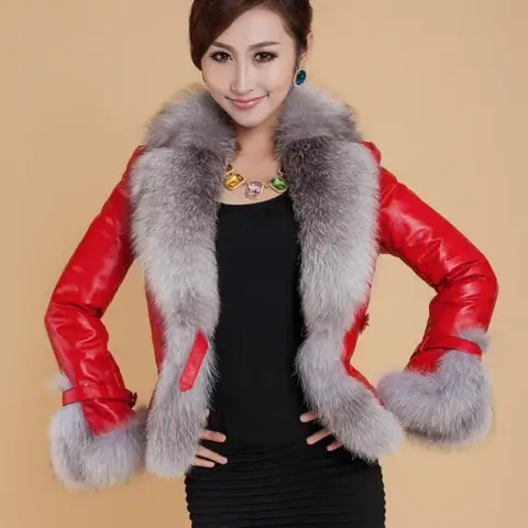 Autumn Winter Jacket Woman Fur Coat Fashion Fox Fur