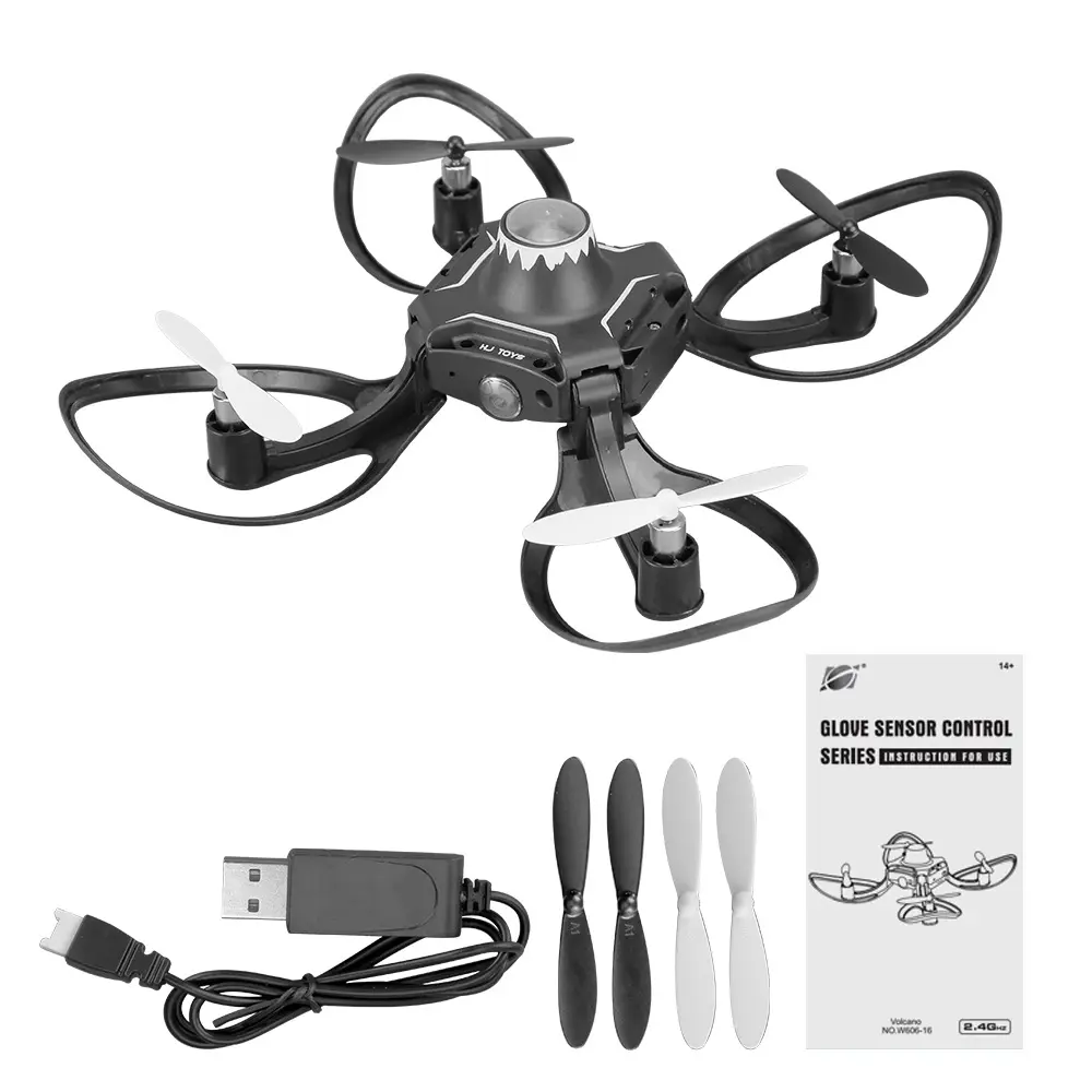 Folding Drone Gesture Control Aerial Photography Four-axis