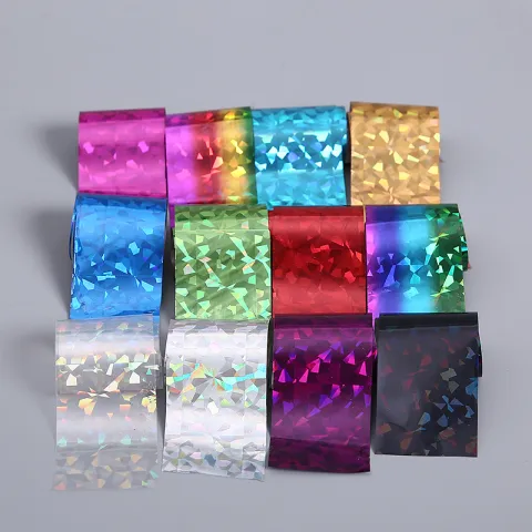Nail Art Transfer Foils Set of 12