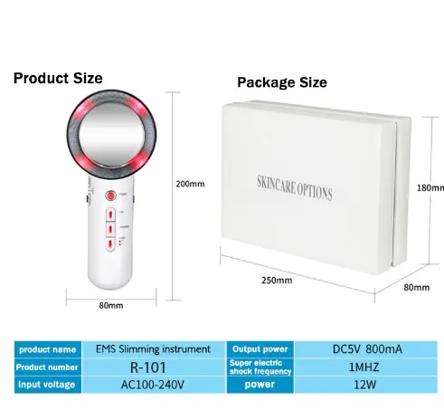 Beauty Care Slimming Device Handheld Ultrasound Body