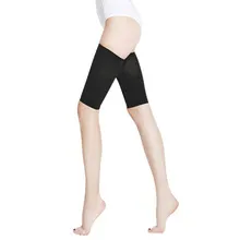480D thin thigh sleeves compression socks shaped leggings stretch socks Black - Shop at LoveMi