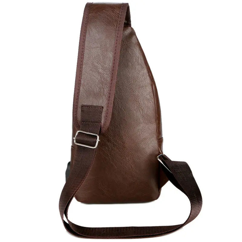 USB Portable Charging Chest Bag Messenger