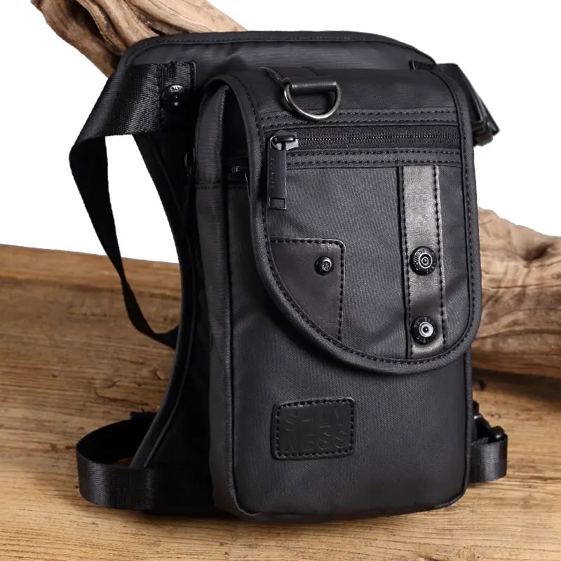 Flow Leg Bag Fashion Chest Bag Multi-function Pocket Waterproof