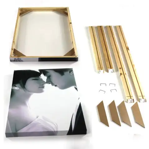 Brand Picture Frames Wall Photo Frame Natural Wood Poster