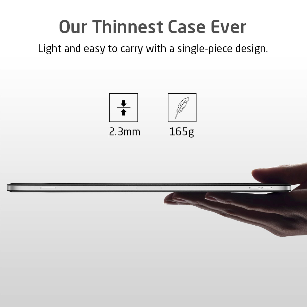 Magnetic Smart Case For IPad Pro 11 Cover Trifold Stand Magnet Case Magnetic Attachment Rubberized Cover For IPad Pro11 3