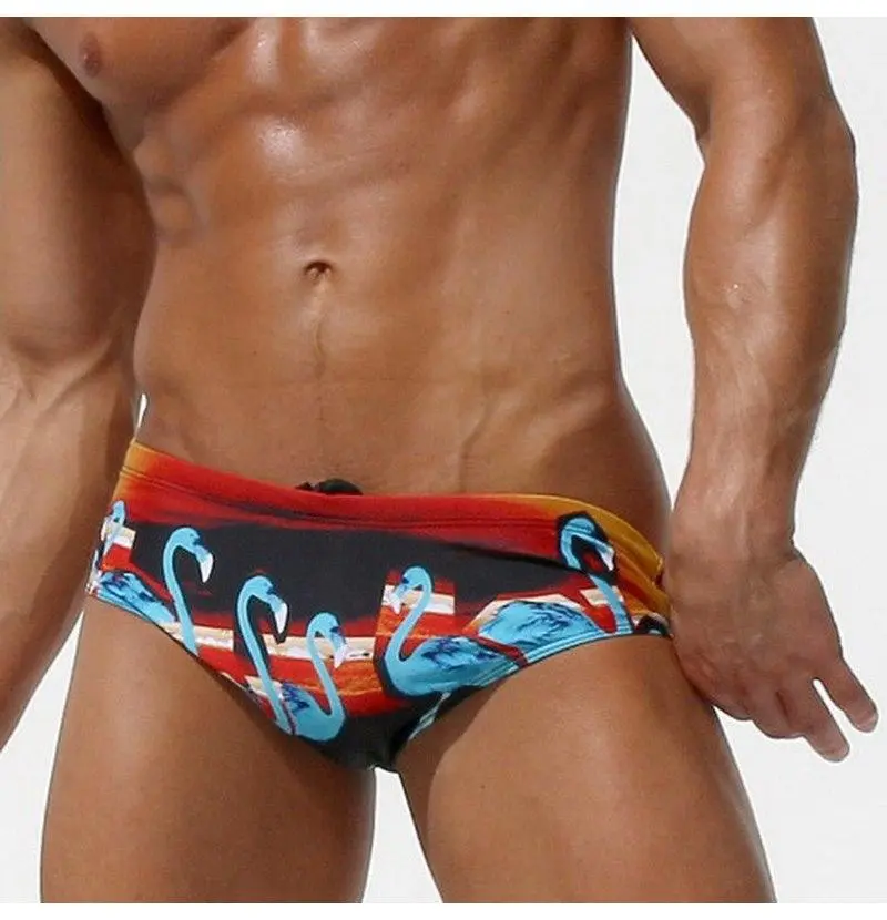 Austin Brazilian Trunks - Swan-Xl