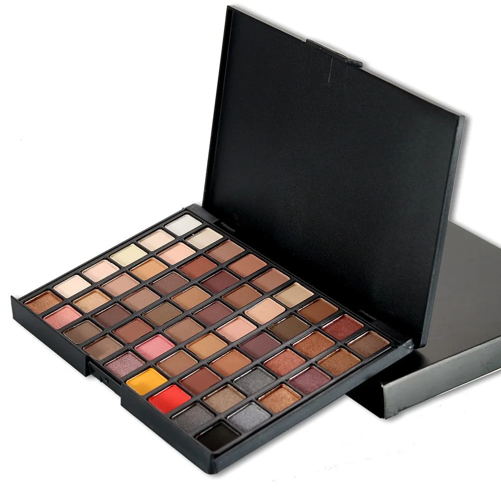 Portable Professional 54 Colors Eye Shadow Palette Fashion Cosmetic Powder Eyeshadow Palette Makeup Natural Shimmer Matt Set - Ep54 01
