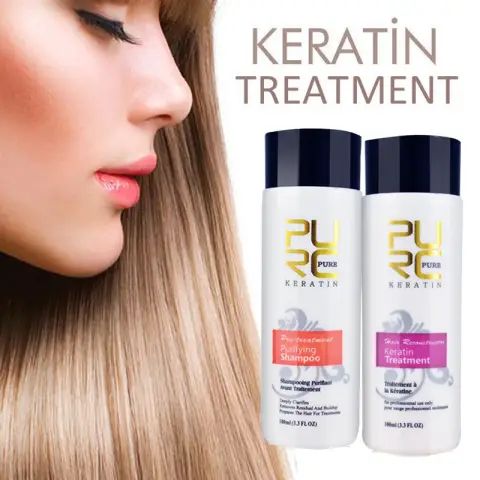 PURC Straightening Hair Repair and Straighten Damage Products Brazilian