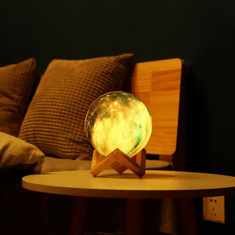 3D Printing Lunar Light Painting Creative Gift