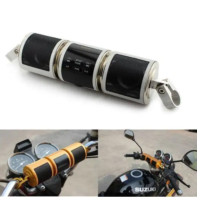 Motorcycle Bluetooth Music Player MP3 Stereo Speaker FM Radio