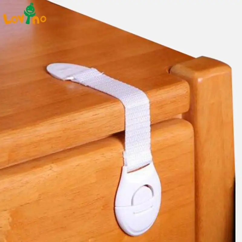 Cloth Belt Multifunctional Lock Anti-Pinching Baby Protection Refrigerator