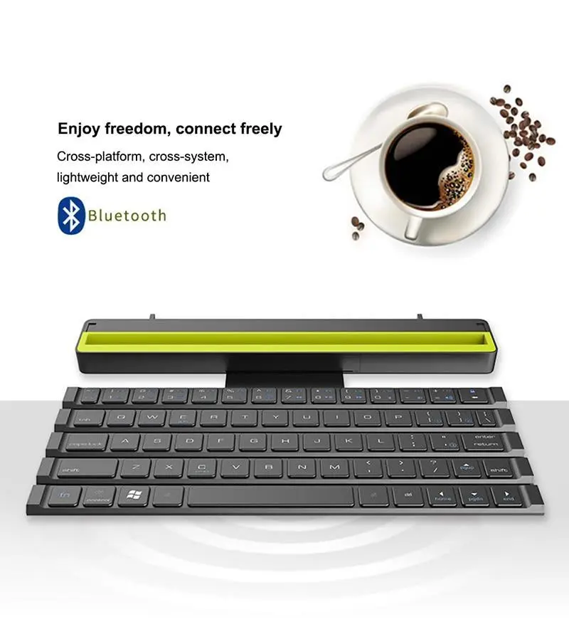 Flexible Roll Folding Bluetooth Keyboard – image 5