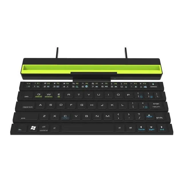 Flexible Roll Folding Bluetooth Keyboard – image 3