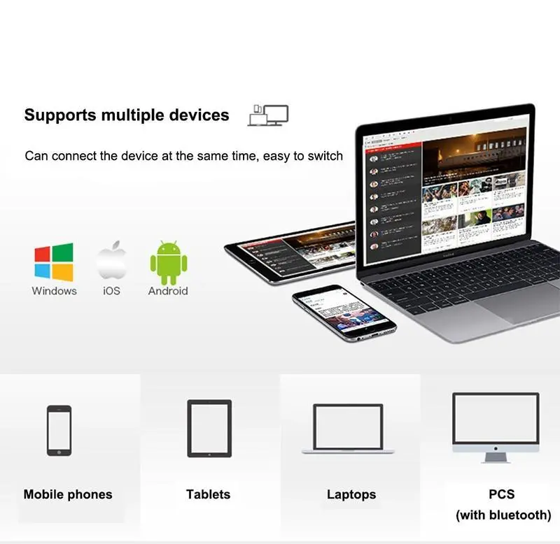 Flexible Roll Folding Bluetooth Keyboard – image 6