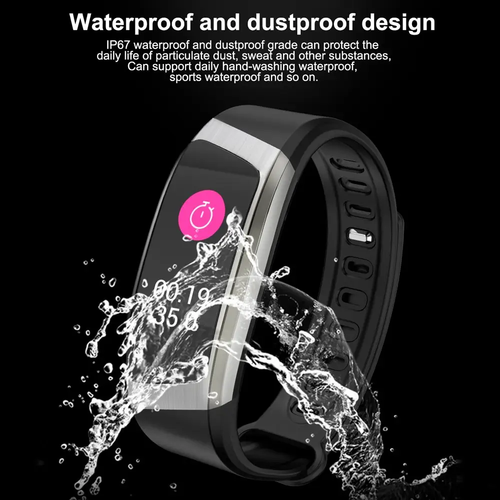 Smart Watch Men Women Sports Band Touch