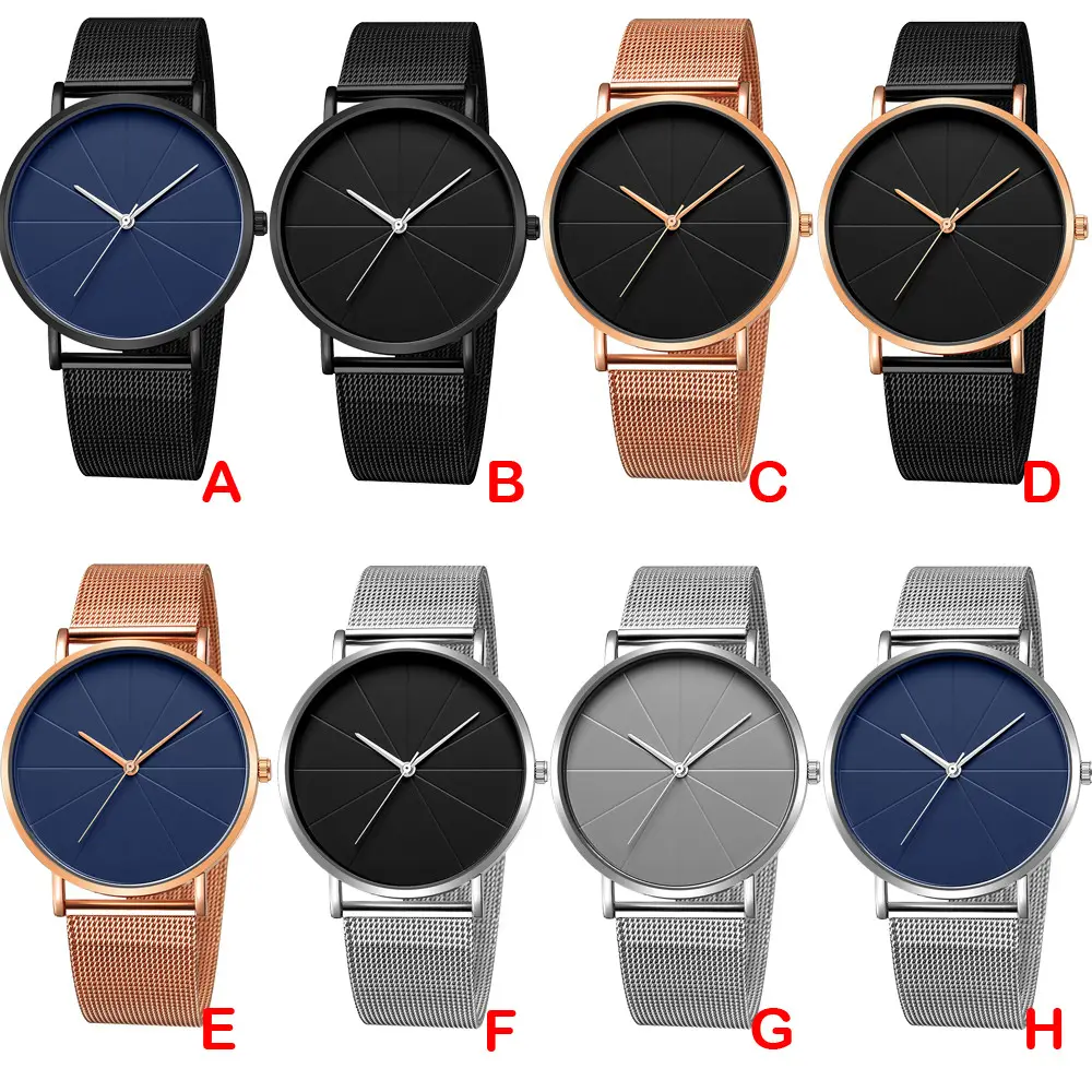 Fashion Stainless Steel Men Army Military Sport Date Analog