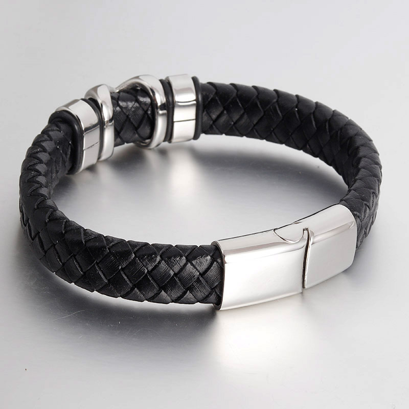 Stainless steel men's bracelet