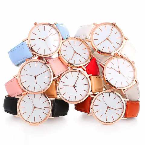 Fashion Simple Style Women Watches Quartz Wristwatches Woman Dress